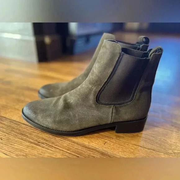 Thursday Boot Company Shoes - Thursday Boot Company Duchess Boots Handmade Size 10 Ankle Chelsea Olive Brown